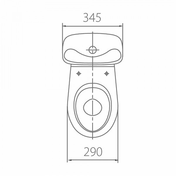 Компакт детский ″Bambi″ 6 л кос.бок.+сидение полипропилен (000026669)