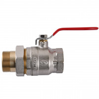 Кран кульовий прямий з американкою SOLOMON 1 1/2″ ПОСИЛЕНИЙ 0021042 (000015717)