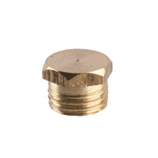 Заглушка латунна 1/4″ЗР ливарна 1019-1Б (000011142)