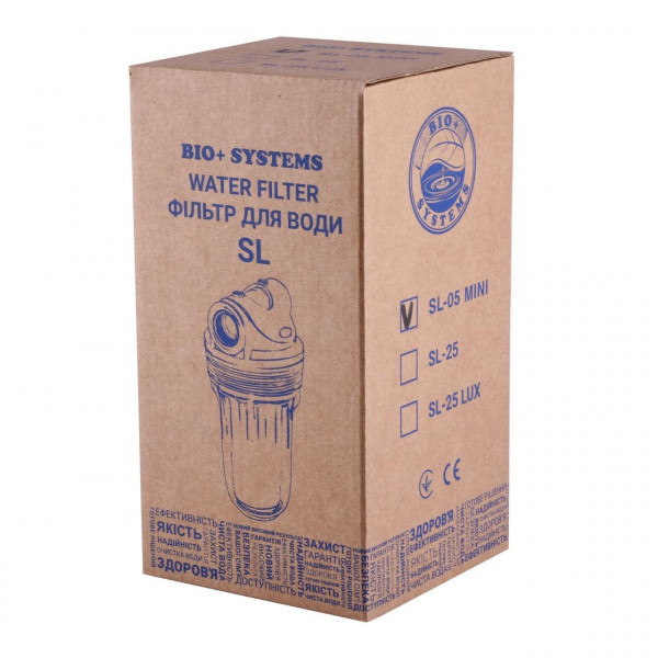 Фільтр-колба ″Міні″ з ПП картриджем Bіо+ systems SL05 (000005148)