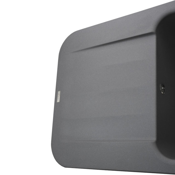 Гранітна мийка Globus Lux OBER сірий металік 780х500мм-А0003 (000022426)