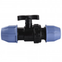 Кран кульовий ПНД Vsplast 25 6001 (000007924)