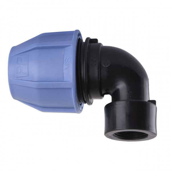 Коліно ПНД Vsplast 40*1 1/2 '' ВР 4002 (000007708)