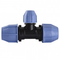 Трійник редукційний ПНД Vsplast 50*25*50 3004 (000007905)