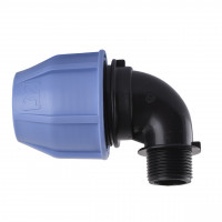 Коліно ПНД Vsplast 50*2 ЗР '' 4003 (000007900)