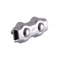 Зажим для троса нерж.3 мм, двойной (000016085)