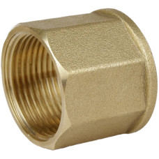 Муфта латунна 1 1/2″ВР х 1 1/2″ВР штампована восьмигранна А0355А VA (000026714)