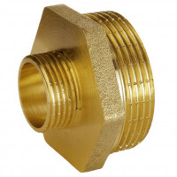 Ніпель редукційний латунний 2″ЗР х 1″ЗР штампований А0543А VA (000026722)