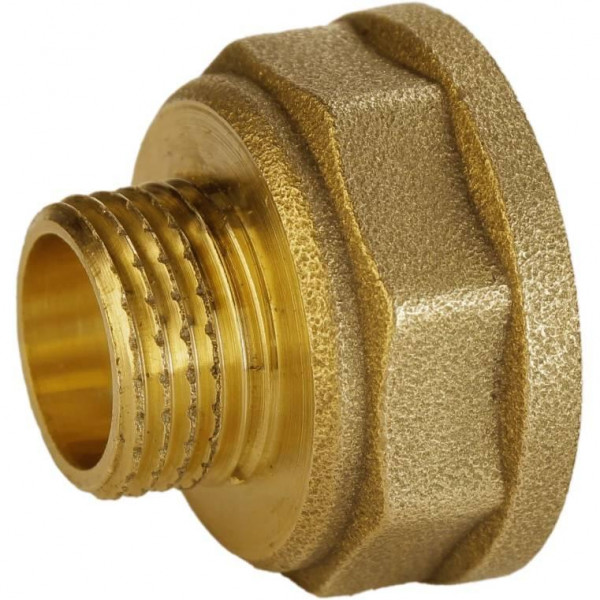 Перехідник редукційний латунний 2″ВР х 1 1/4″ЗР штампований А0632А VA (000026724)