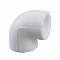 Кутник Kalde PPR 90 ф40 (білий) 13040 (000017799)