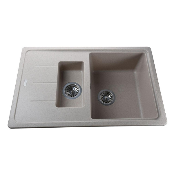 Гранитная мойка Globus Lux IZEO пiщаний 780x500мм-А0004 (000000941)