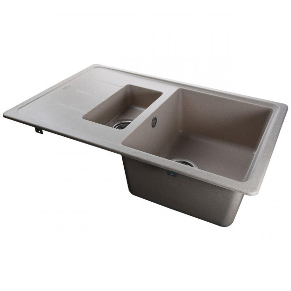 Гранитная мойка Globus Lux IZEO пiщаний 780x500мм-А0004 (000000941)