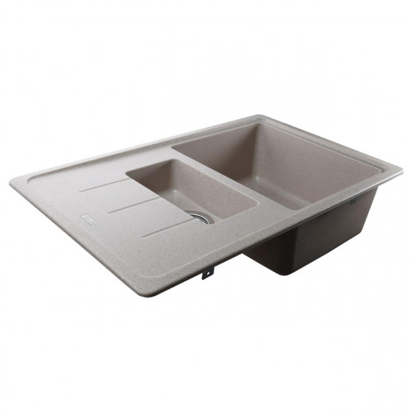 Гранитная мойка Globus Lux IZEO пiщаний 780x500мм-А0004 (000000941)