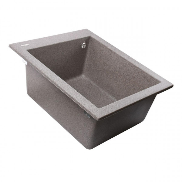 Гранитная мойка Globus Lux LAMA мокко 410х500мм (000022976)