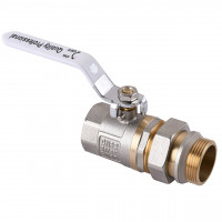 Кран кульовий з американкою Q PROFESSIONAL QP003 PN40 1 1/4″ (000025716)