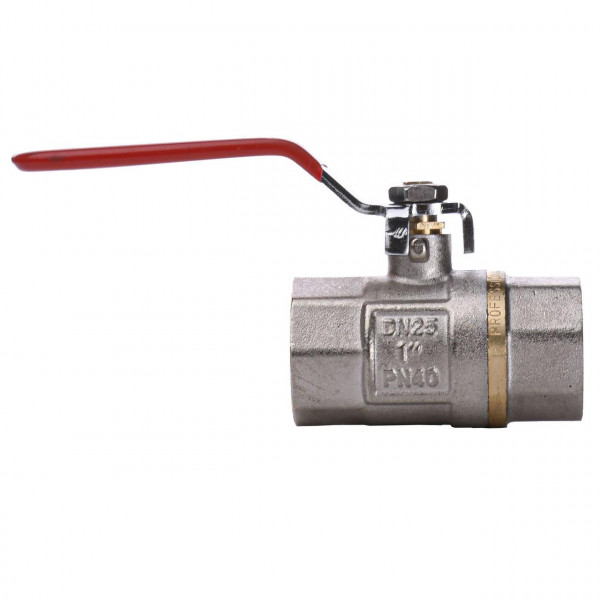 Кран кульовий прямий Q PROFESSIONAL 1″ ВВ КР PN40 QP151 (000010165)