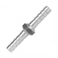 Трубка з'єднувальна пряма нікельована 8мм х 8мм штампована А05202А(нк) VA (000026821)