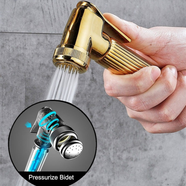 Душевая система хром черный золото,термостатический набор для душа-4 функции (823213437)