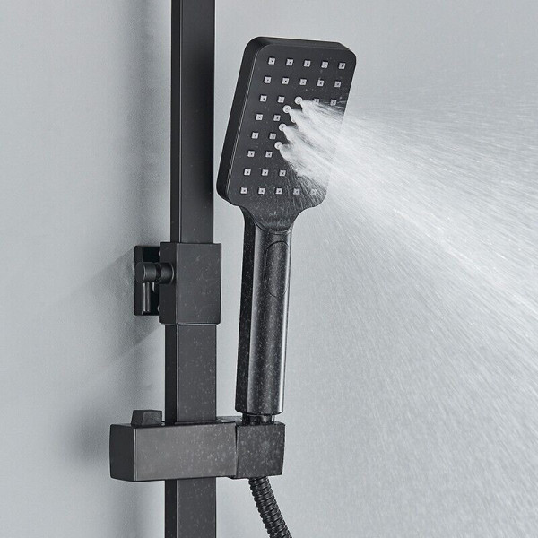 Душевая система хром,термостатический набор для душа-4 функции