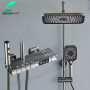 Душова система хром, термостатичний набір для душу-4 функції (837384473)