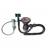 Комплект сифона в сборе для раковины с автоматическим сбросом воды (542244064)