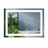 Зеркало UNIO MRR-05 SQR-AA 1000 x 800 mm LED FL (000026930)