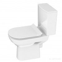 Компакт Cersanit 604 CITY NEW CLEAN ON 011 3/5 slim дюроплас (000015687)