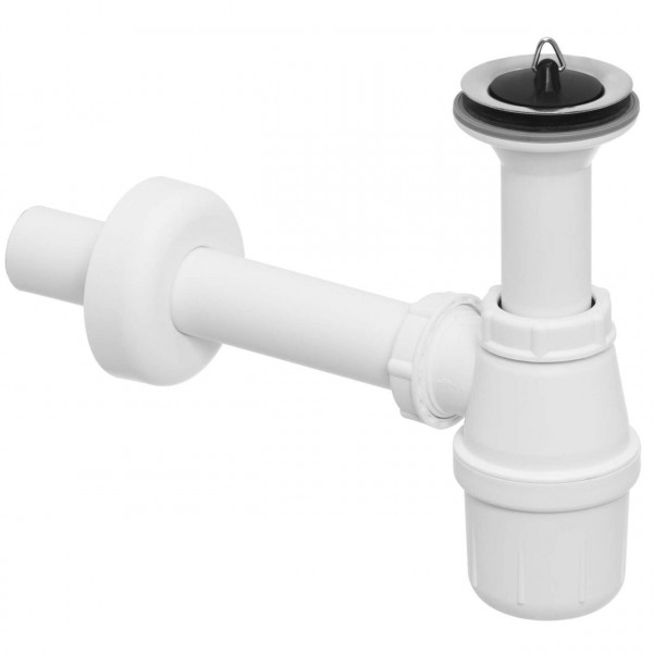 Сифон для раковины VIEGA 1 1/2″ x 1 1/2″ пластик белый бутыл. с/г 137182 (000000810)