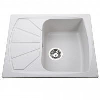 Гранітна мийка Globus Lux TANA перлина 650х500мм (000022416)