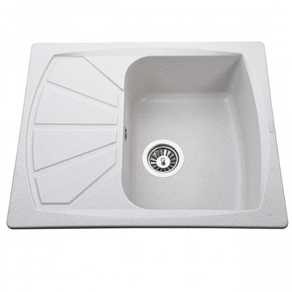 Гранітна мийка Globus Lux TANA перлина 650х500мм (000022416)