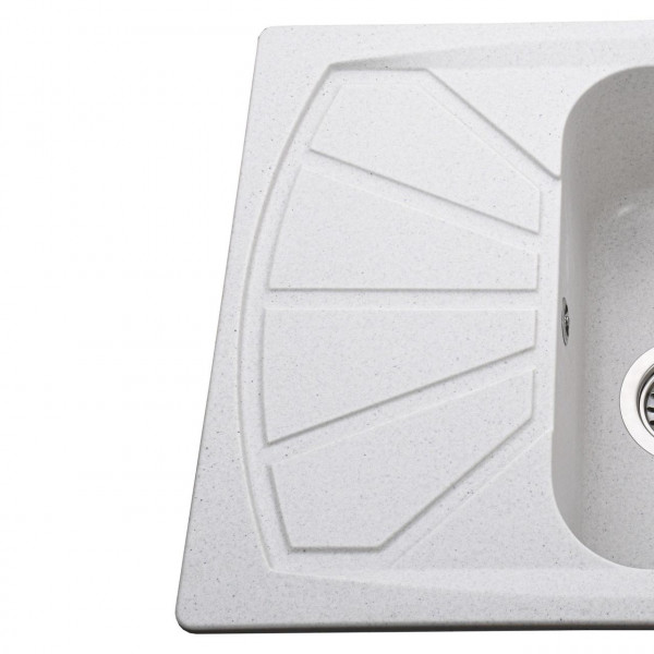 Гранітна мийка Globus Lux TANA перлина 650х500мм (000022416)