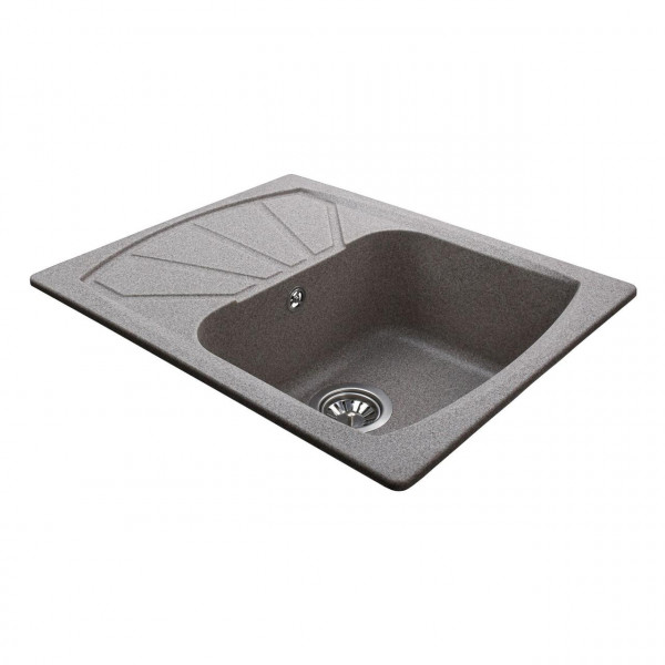 Гранітна мийка Globus Lux TANA мокко 650х500мм (000023500)