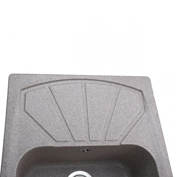 Гранітна мийка Globus Lux TANA мокко 650х500мм (000023500)