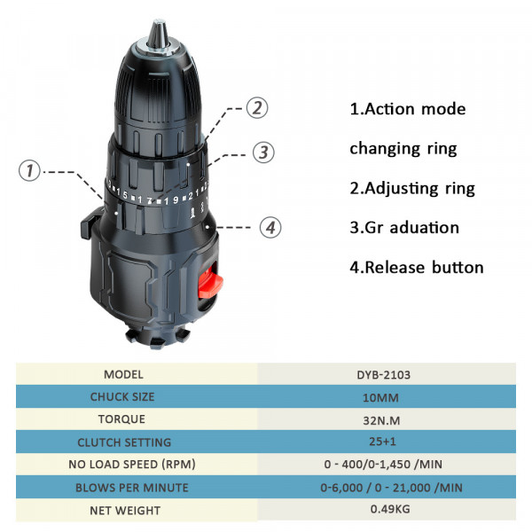 Набор электрических инструментов 8 в 1 набор инструмента (310859002)