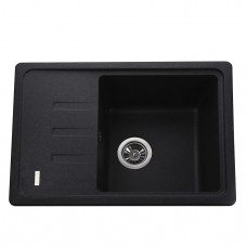 Гранітна мийка Globus Lux MONO графіт 620х435мм-А0001 (000022399)