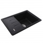 Гранітна мийка Globus Lux MONO графіт 620х435мм-А0001 (000022399)