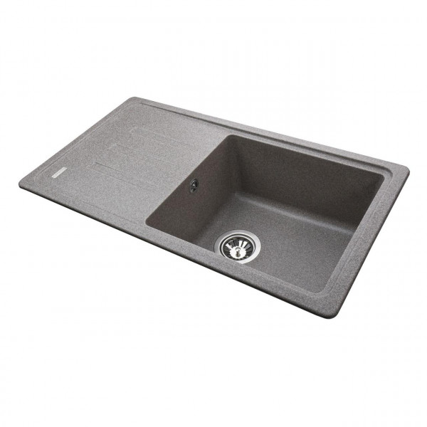 Гранітна мийка Globus Lux LUGANO мокко 780х435мм (000023489)