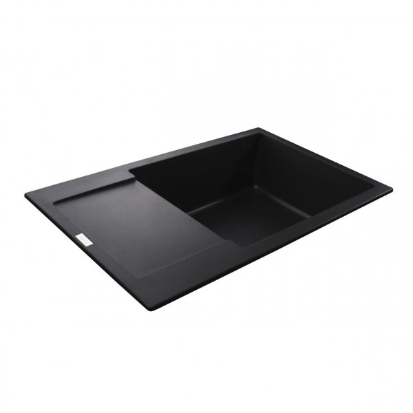 Гранітна мийка Globus Lux MALABI чорний 780х500мм-А0001 (000022431)