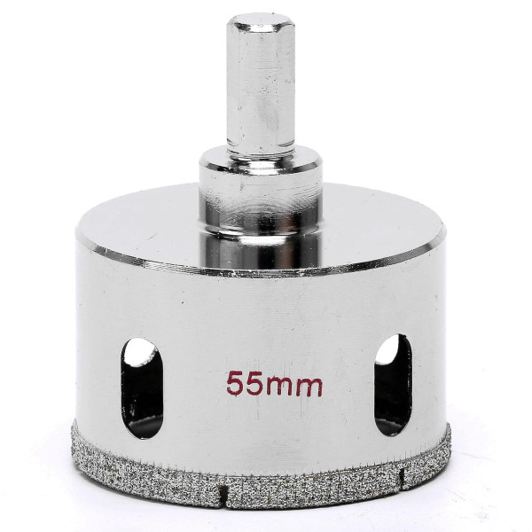 Алмазные коронки, коронки для плитки, коронки для розеток, коронки по керамограниту, коронки для плитки 55 мм (410859162)