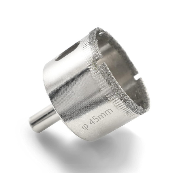 Алмазные коронки, коронки для плитки, коронки для розеток, коронки по керамограниту, коронки для плитки 45 мм (460852282)