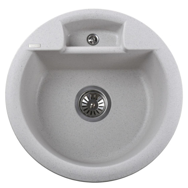 Гранитная мойка Globus Lux GURON жемчужный 480мм (000008100)