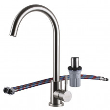 Смеситель для кухни EcoMIX ALPEN AISI-203S (000024957)