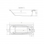 LANA Ванна 170Х70 (000011800)