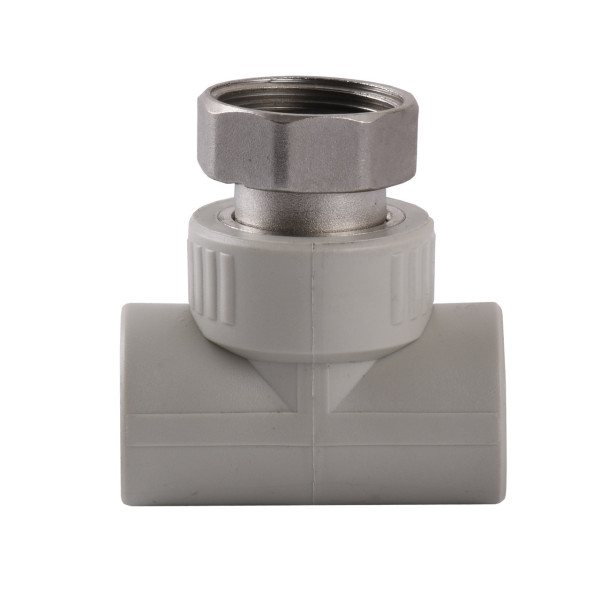 Тройник с накидной гайкой Kalde PPR ф25х1 (000025173)