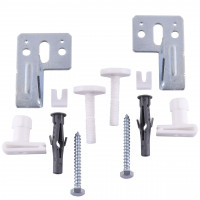 Универсальный комплект C-кронштейнов торцевого крепления панельного радиатора NS-1018 CRISTAL (000025685)