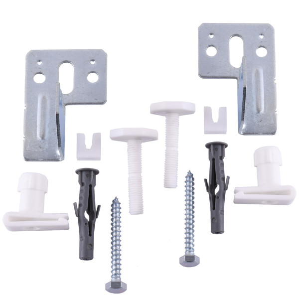 Универсальный комплект C-кронштейнов торцевого крепления панельного радиатора NS-1018 CRISTAL (000025685)