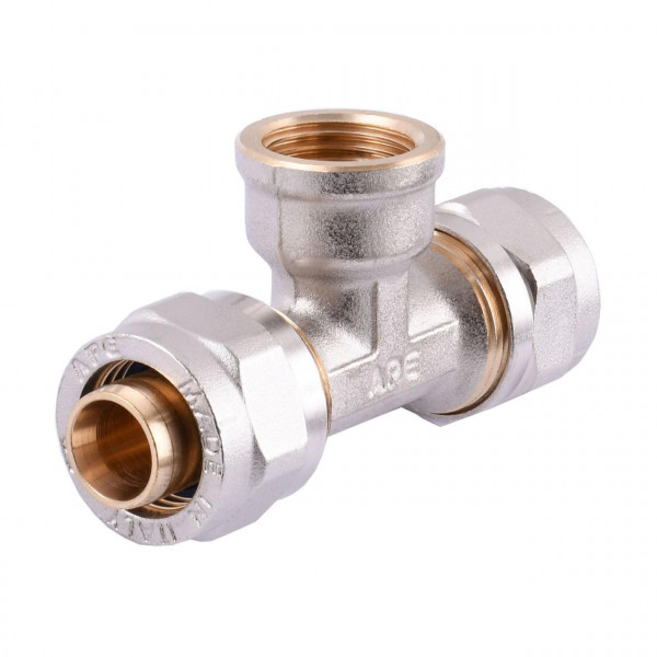 Трійник із внутрішньою різьбою APE ITALY 732 L 20х1/2″x20 (000000890)