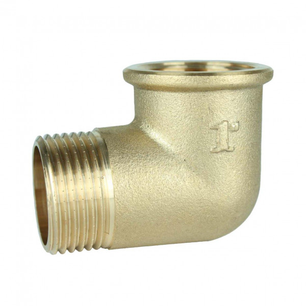 Кутник латунний 1″ВР х 1″ЗР штампований А0150А VA (000027466)