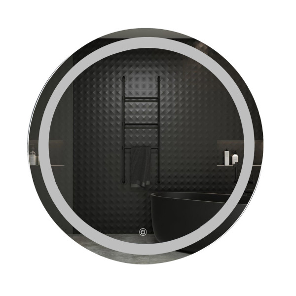 Зеркало UNIO MRR-09 RND-S 700 x 700 mm LED FL c сенсором (000027464)