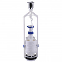 Двухфункціональний зливний клапан K.K.POL ZSD/207, 3/6л BIS (000027480)